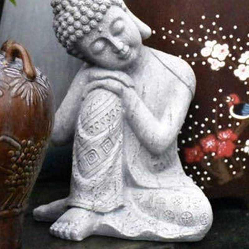 Buddha Stones Tybetańska Medytacja Buddy Błogosławieństwo Współczucie Spokój Dekoracja Domu
