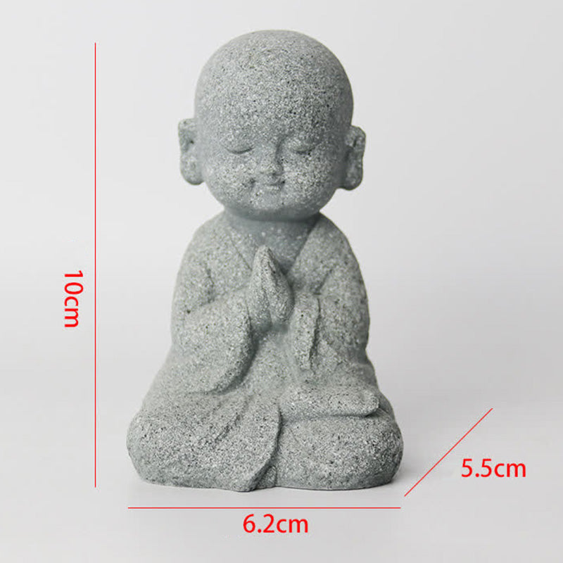 Buddha Stones Medytacja Modlitwa Statua Buddy Współczucie Dekoracja Domu