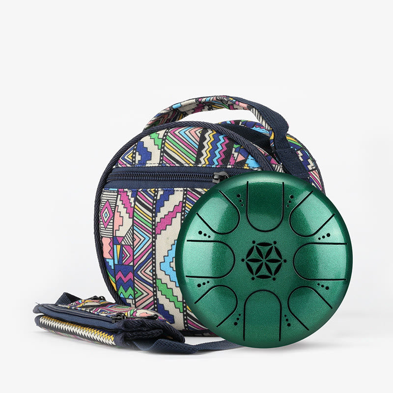 Buddha Stones , dźwięk uzdrawiający, medytacja, joga, zestaw perkusyjny, 8 nut, 5 cali, z torbą transportową