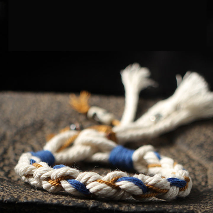 Buddha Stones Tybet Zakiram Bogini Bogactwa Thangka Ręcznie Robiona Bransoletka Szczęścia