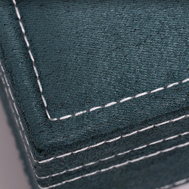 Buddha Stones Prosty Design Organizer na biżuterię Jednowarstwowy flanelowy organizer na biżuterię z zamkiem - image 11