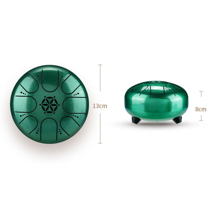 Buddha Stones , dźwięk uzdrawiający, medytacja, joga, zestaw perkusyjny, 8 nut, 5 cali, z torbą transportową