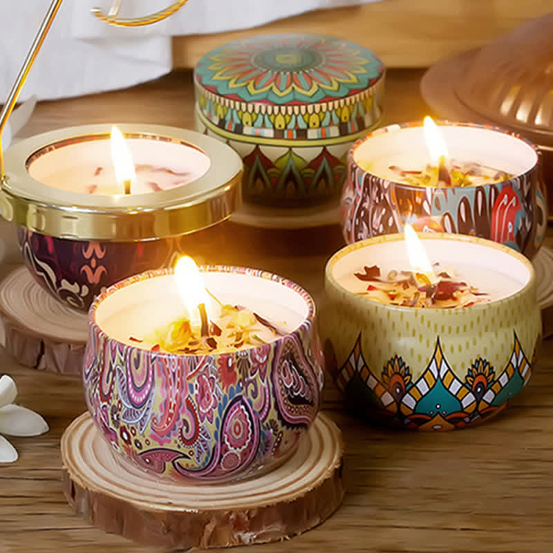 Biała herbata, kwiat imbiru, lawenda, gardenia, zapachowa świeca sojowa, prezent dla rodziny i przyjaciół