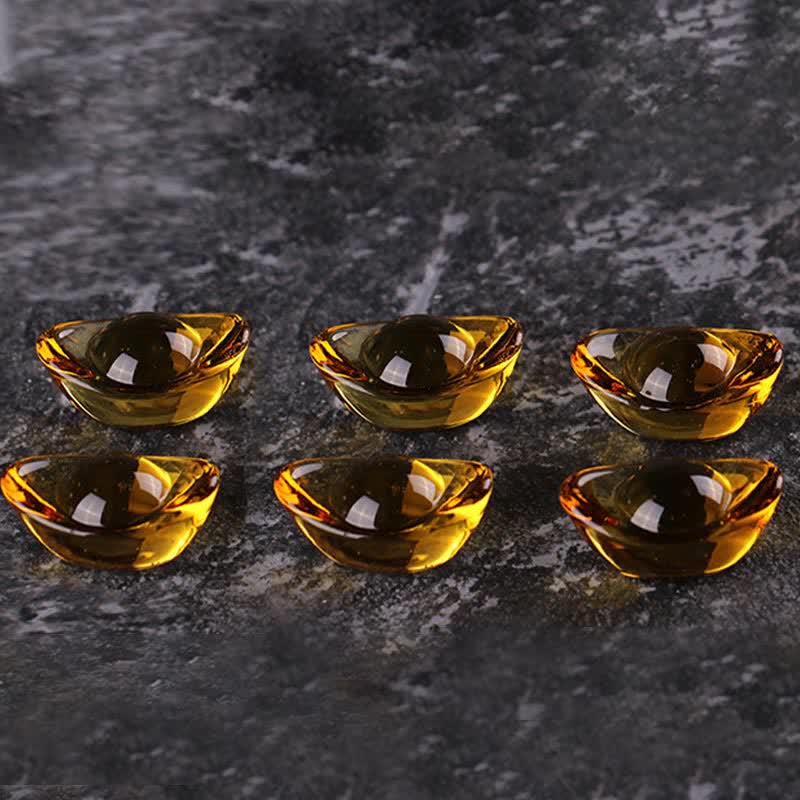 Ręcznie robiona miska z kryształu Liuli, dzieło sztuki, dekoracja domu