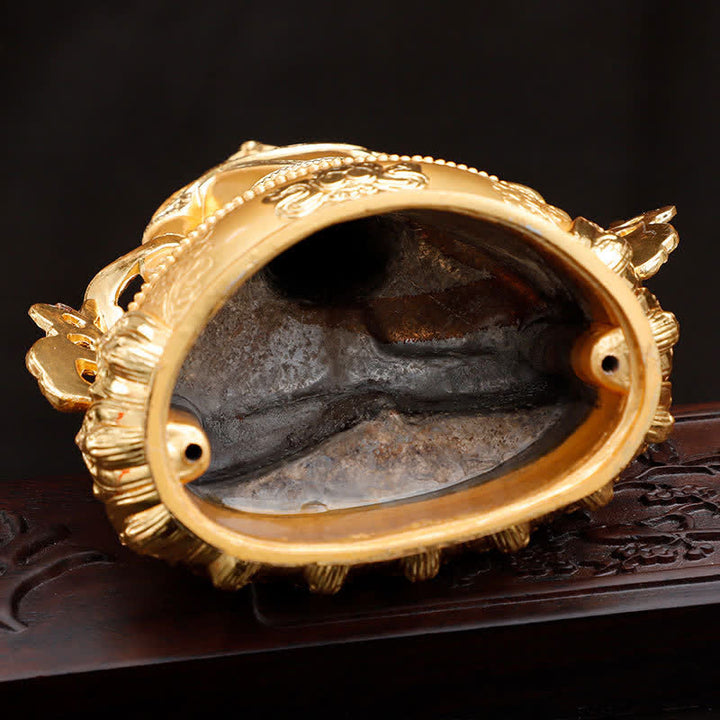 Buddha Stones Figurka Buddy Długowieczności Posąg Spokoju Dekoracja Domu