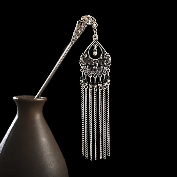 Kropla wody Konwalia Kwiaty Frędzle Pewność Spinka Do Włosów