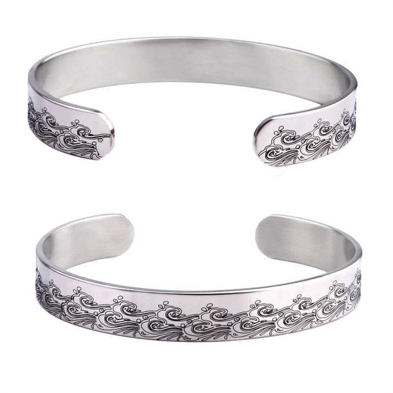 Bransoletka harmonijna z napisem „Dzień, w którym cię straciłem”