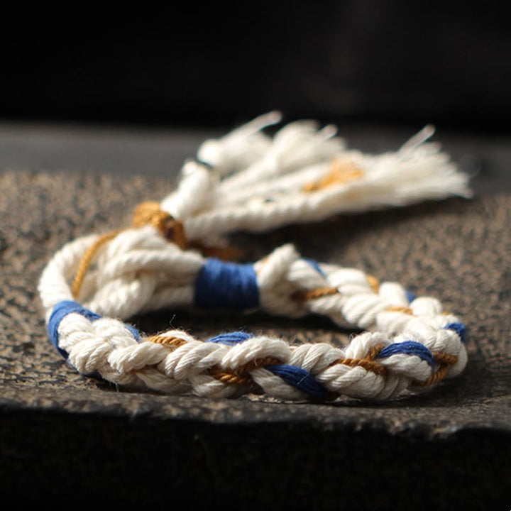 Buddha Stones Tybet Zakiram Bogini Bogactwa Thangka Ręcznie Robiona Bransoletka Szczęścia