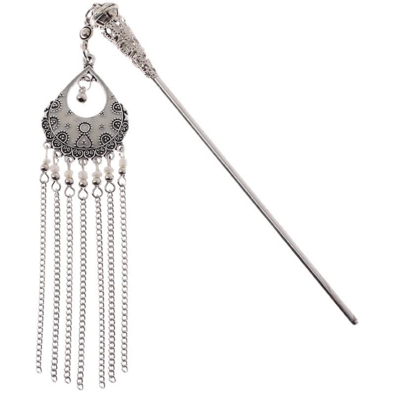 Kropla wody Konwalia Kwiaty Frędzle Pewność Spinka Do Włosów