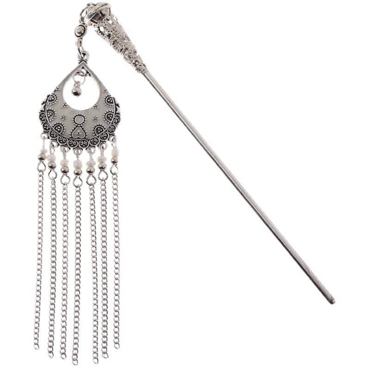 Kropla wody Konwalia Kwiaty Frędzle Pewność Spinka Do Włosów