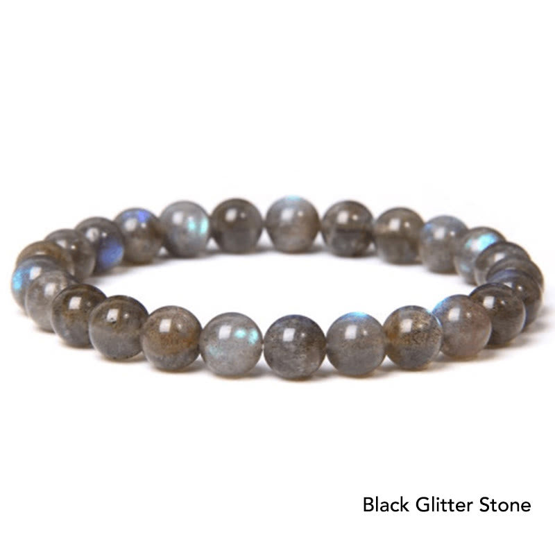Bransoletka z koralików Natural Agat Stone Crystal Balance