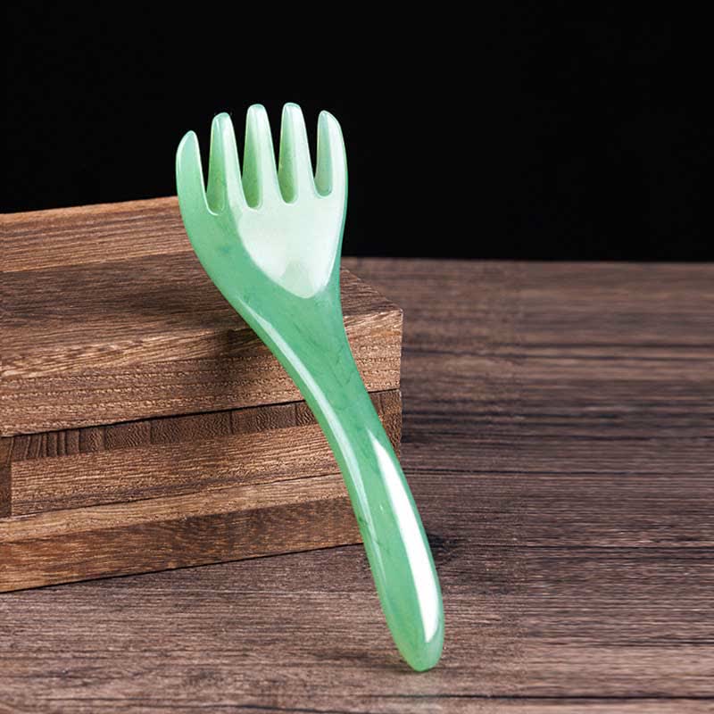 Zestaw narzędzi do masażu grzebienia Gua Sha z żywicy