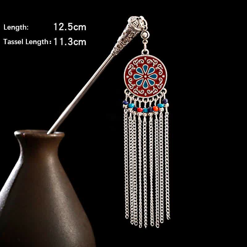 Kropla wody Konwalia Kwiaty Frędzle Pewność Spinka Do Włosów