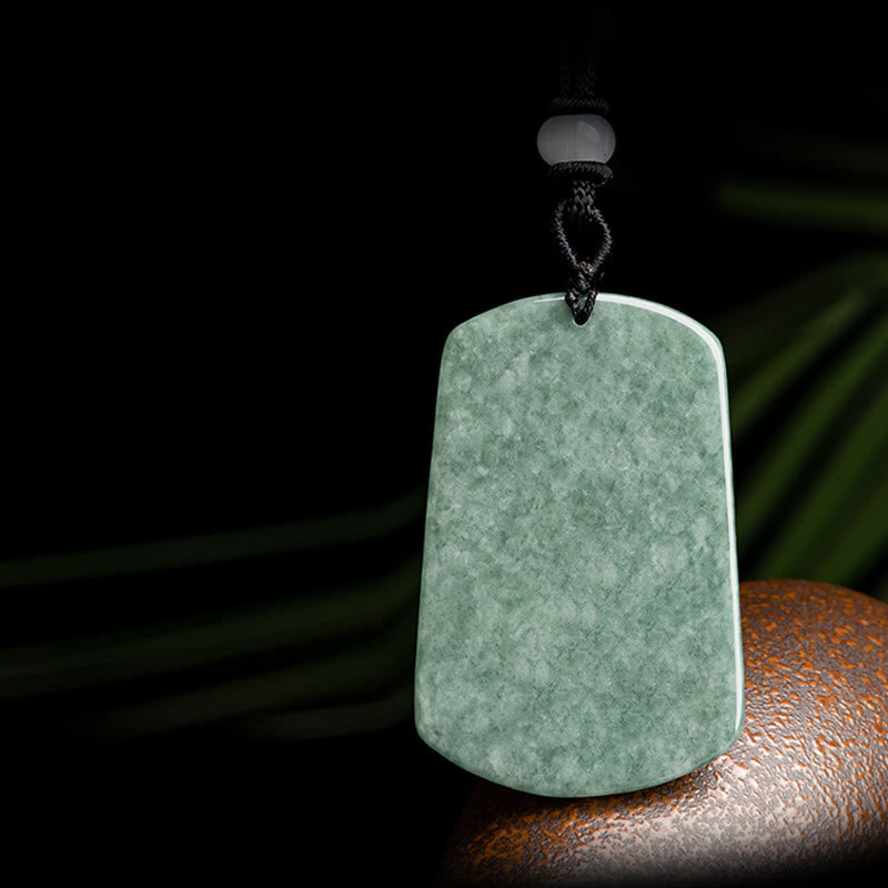 Buddha Stones Rok Smoka Chiński Zodiak Smok Jadeit Amulet Sukcesu Naszyjnik Wisiorek