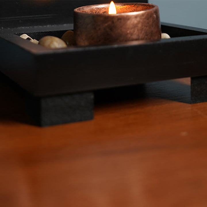 Buddha Stones Budda Współczucie Spokój Dom Modlitwa Ołtarz Zen Dekoracja