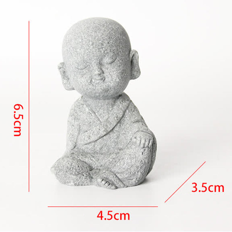 Buddha Stones Medytacja Modlitwa Statua Buddy Współczucie Dekoracja Domu
