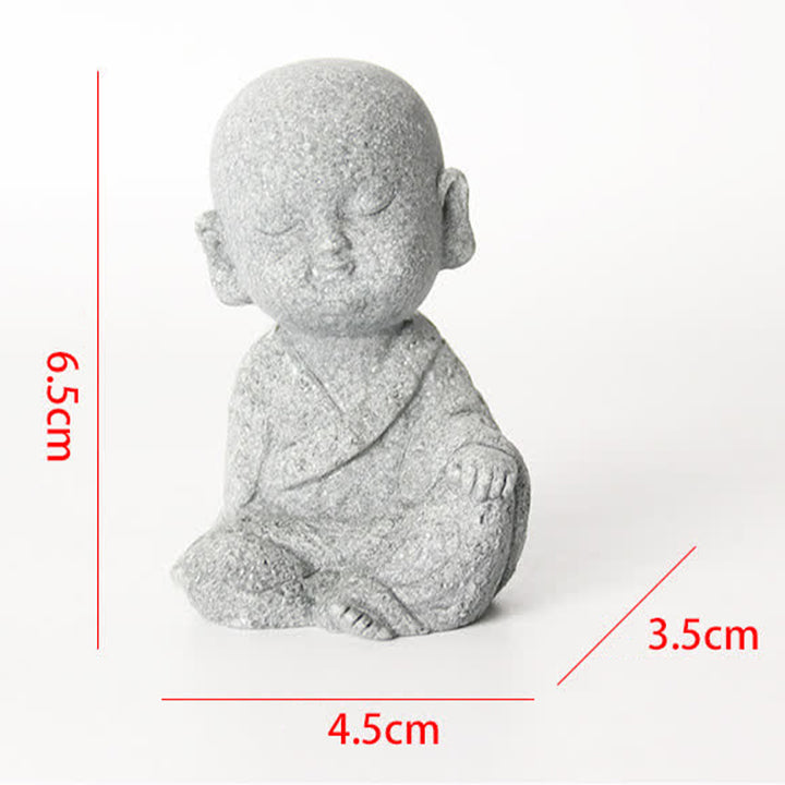 Buddha Stones Medytacja Modlitwa Statua Buddy Współczucie Dekoracja Domu
