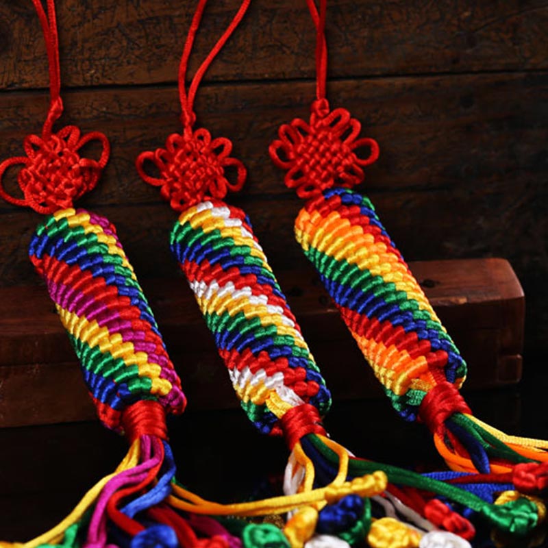 Buddha Stones Tybetańskie Błogosławieństwo Szczęście Węzeł Dekoracja Wadżra