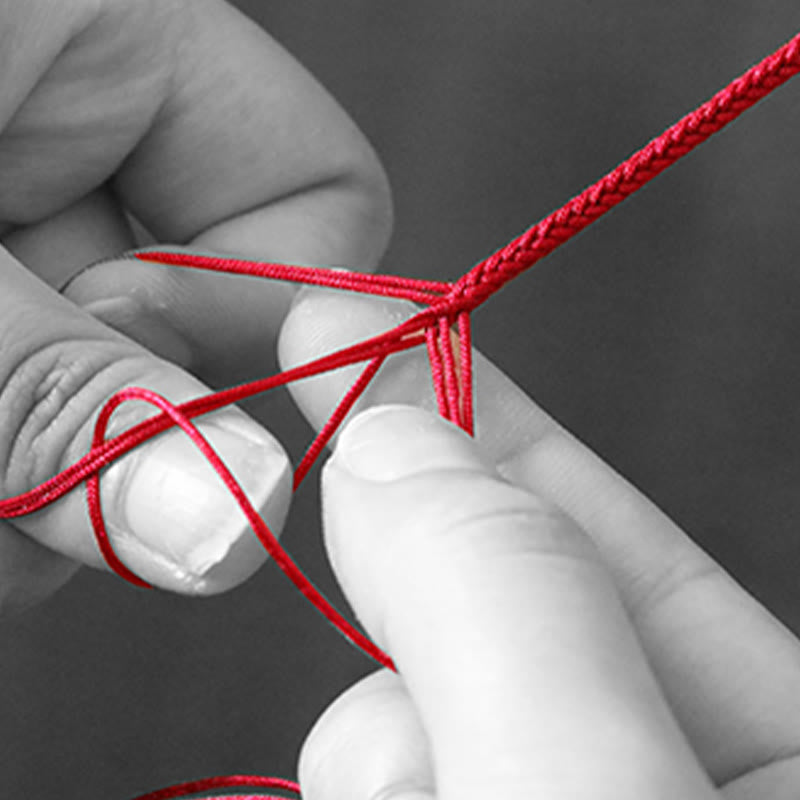 Buddha Stones Ręcznie robione Tybetańskie Srebro 925 Srebro Zakiram Bogini Bogactwa Ochrona Kości Wielbłąda Bransoletka pleciona