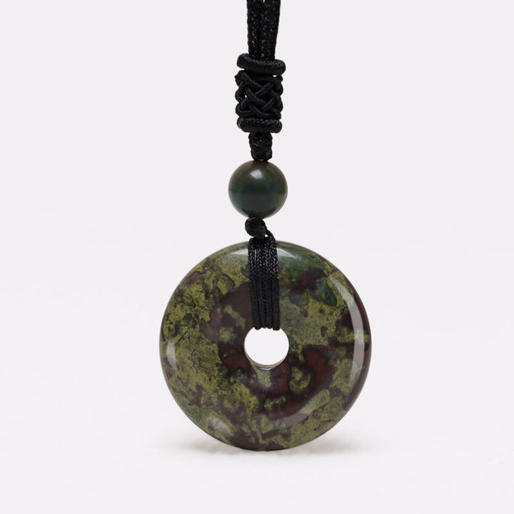 Wisiorek z Buddha Stones, szczęśliwa moneta, uzdrawiający kryształ, naszyjnik z kamieni szlachetnych