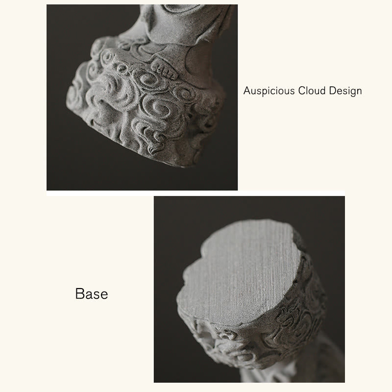 Medytacja Buddha Stones Buddy Budda Pomyślne chmury Projekt Spokój Dekoracja domu