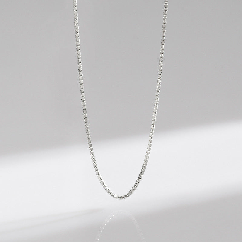 925 Srebrny naszyjnik z symbolem Hamsa Złe Oko i Szczęście - Łańcuch pudełkowy - image 29