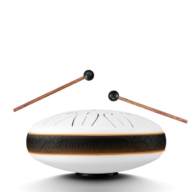 Buddha Stones językowy ze stali Dźwięk uzdrawiający Medytacja Joga Zestaw perkusyjny Lotus 11 nut 6 cali