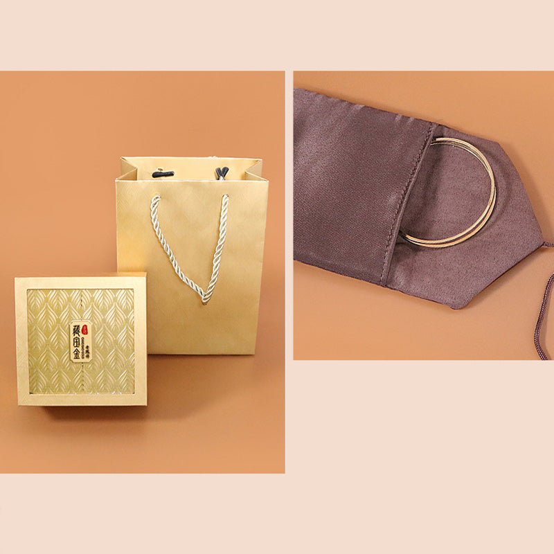 Pudełko na biżuterię w stylu retro z wzorem piór