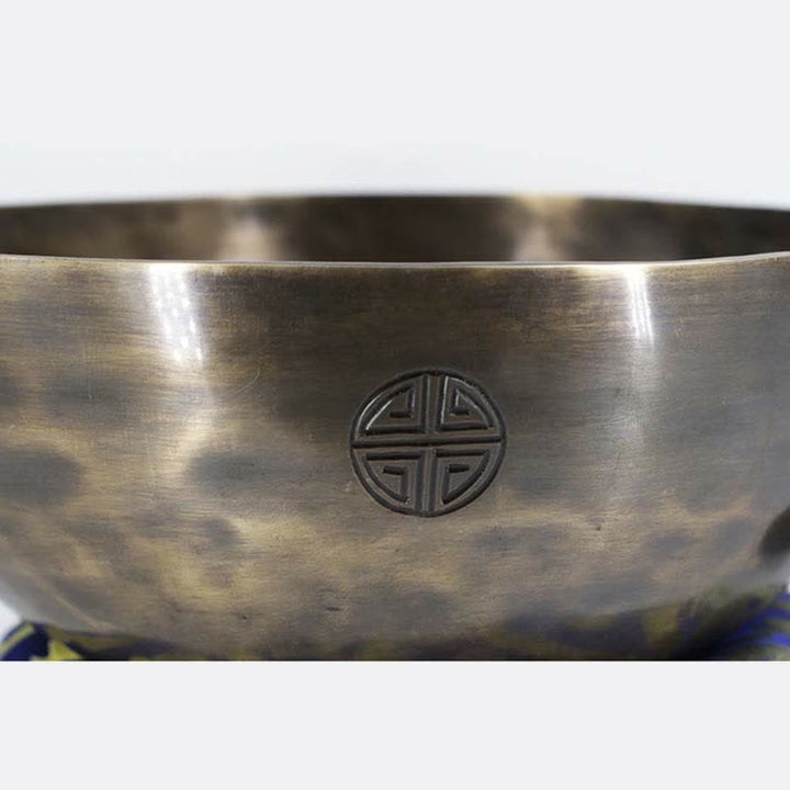 Lunar Rainbow Full Moon Singing Bowl Ręcznie wykonany do uzdrawiania i medytacji Zestaw misek z pozytywną energią