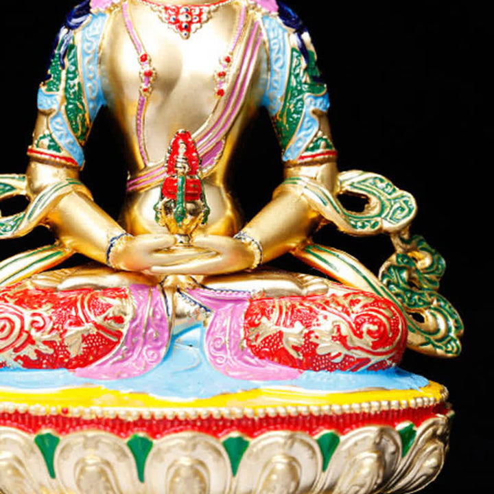 Buddha Stones Figurka Buddy Długowieczności Posąg Spokoju Dekoracja Domu