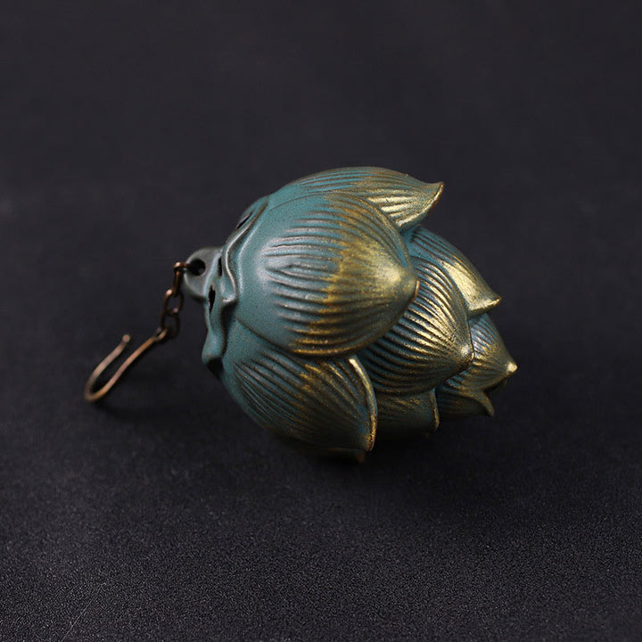 Buddha Stones Lotos Medytacja Wiszący Kadzielnica Dekoracja