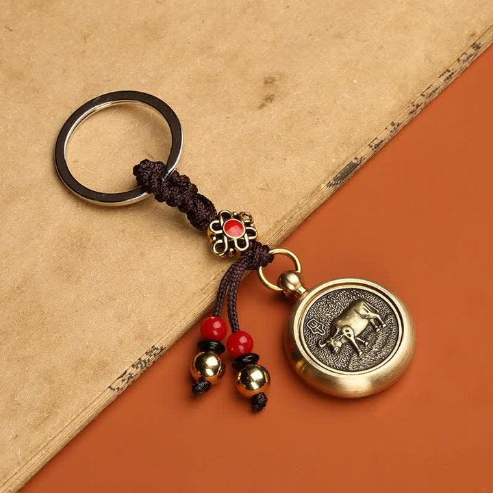 12 chińskich znaków zodiaku błogosławieństwo bogactwa fortuny brelok