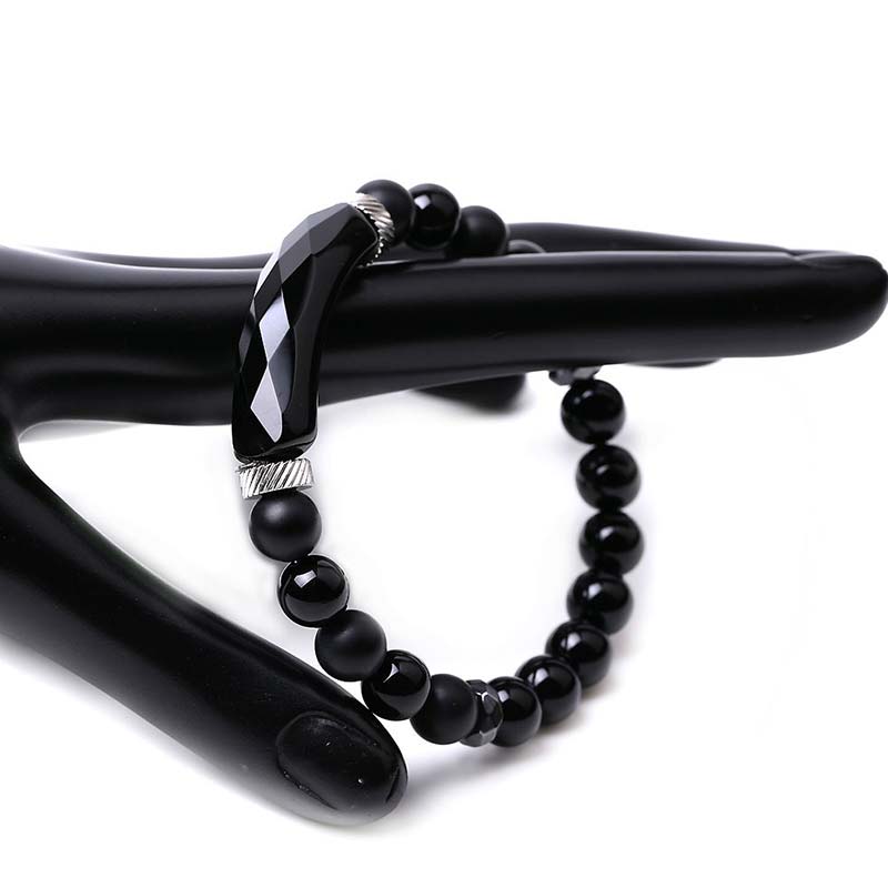 Bransoletka lecznicza Buddha Stones Natural Crystal Blue Aventurine