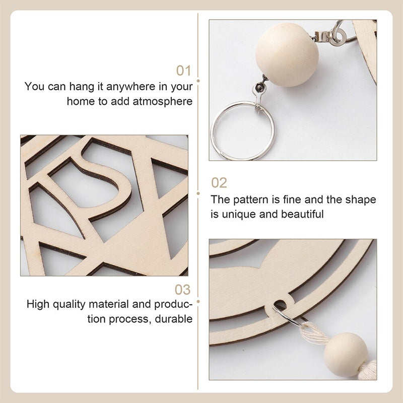 Buddha Stones Czakra Równoważący Wieszak Ścienny Wystrój Domu