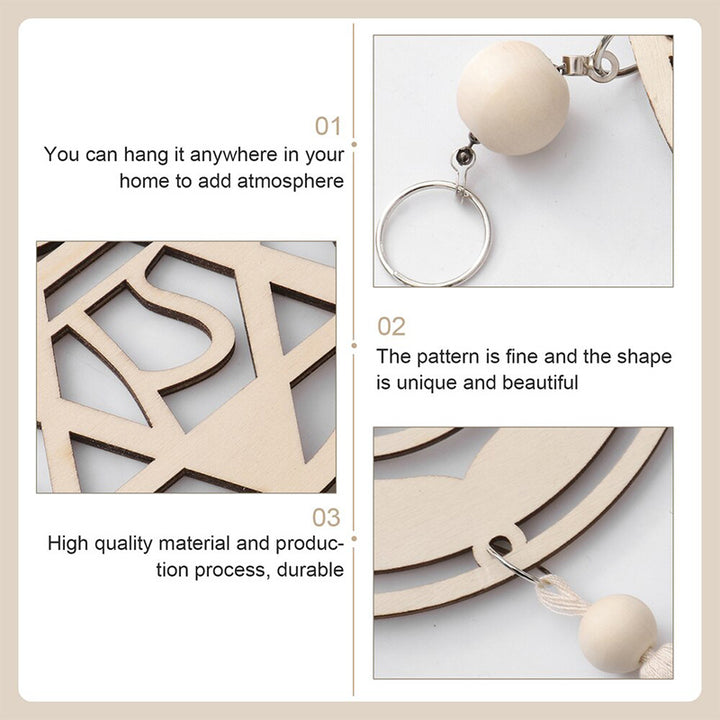 Buddha Stones Czakra Równoważący Wieszak Ścienny Wystrój Domu