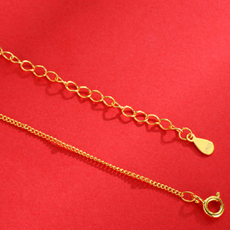 Buddha Stones 925 Srebro Sterling Rok Smoka Pomyślne Chmury Hetian Jade Intarsjowany Naszyjnik Szczęścia Wisiorek - image 7