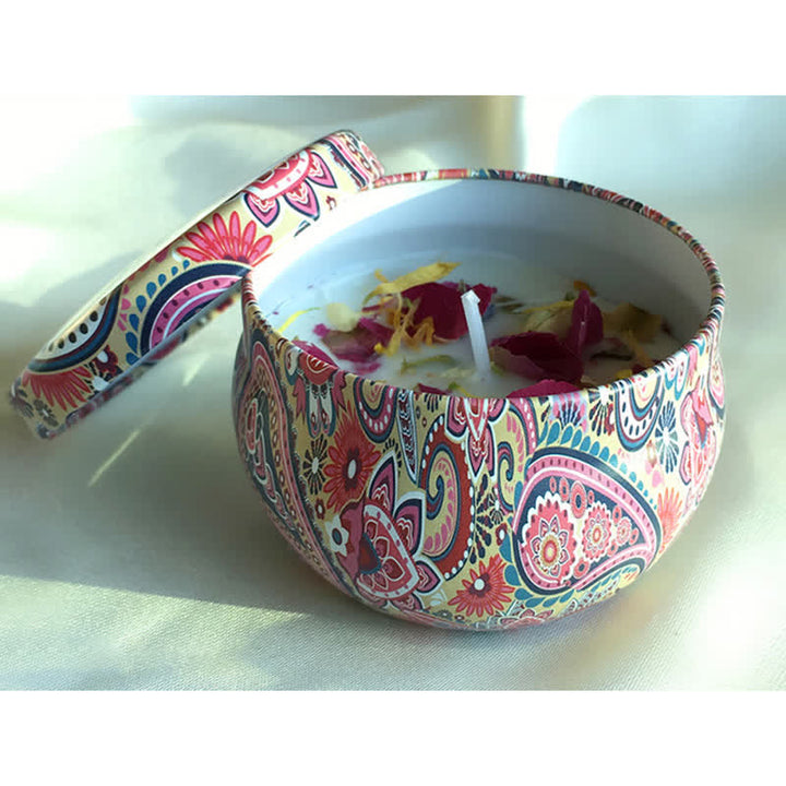 Biała herbata, kwiat imbiru, lawenda, gardenia, zapachowa świeca sojowa, prezent dla rodziny i przyjaciół