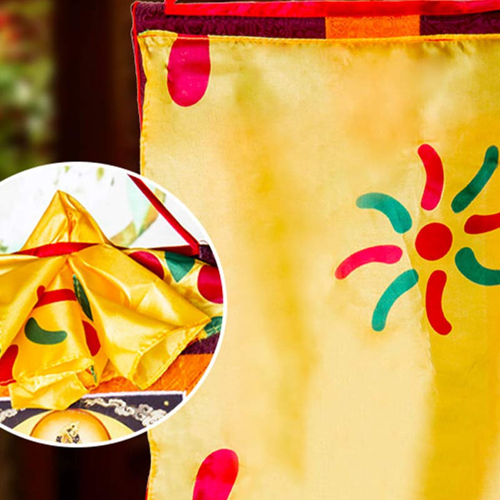 Buddha Stones Tybetańskie Tysiącręki Awalokiteśwara Oprawione Thangka Błogosławieństwo Dekoracja