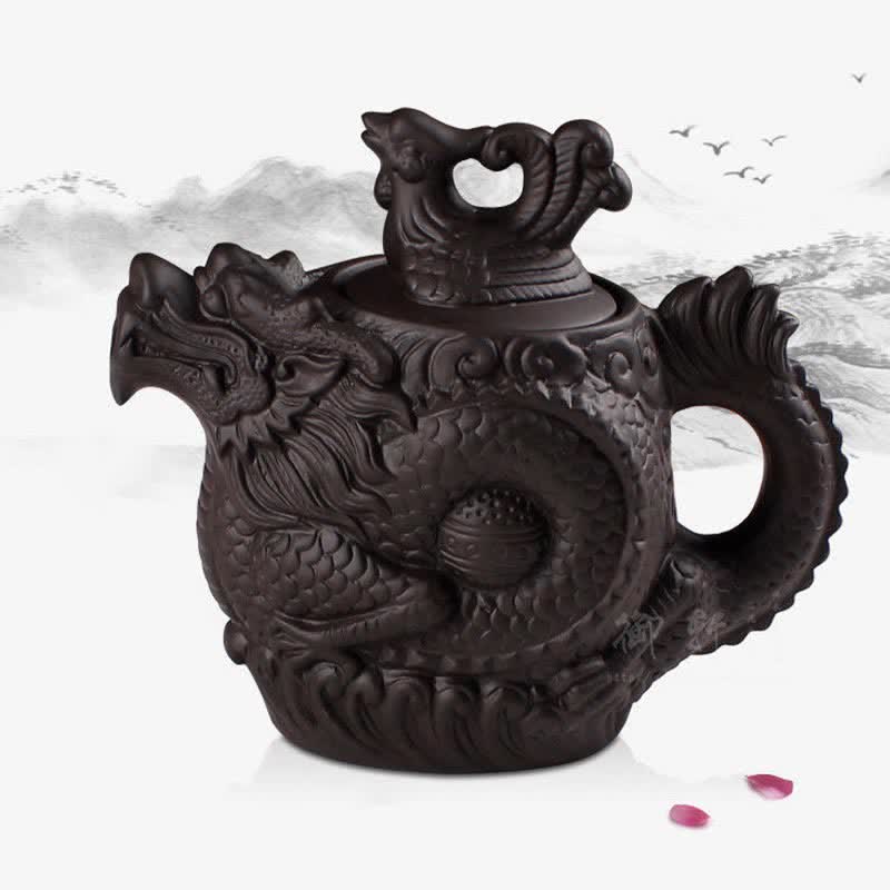 Ceramiczny czajniczek Vintage Dragon Phoenix