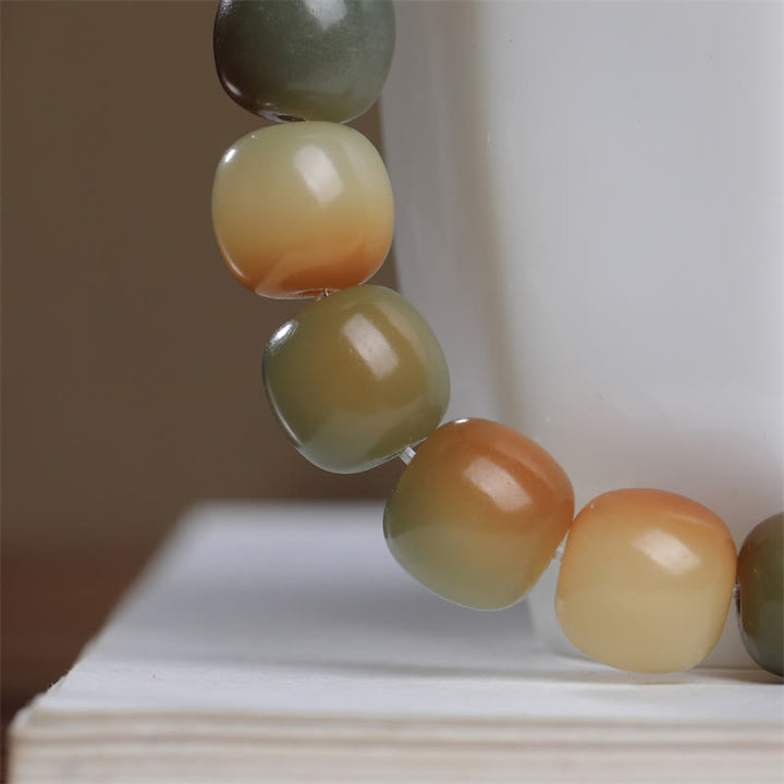 Kolorowe Buddha Stones , nasiona bodhi, bransoletka mądrości pokoju