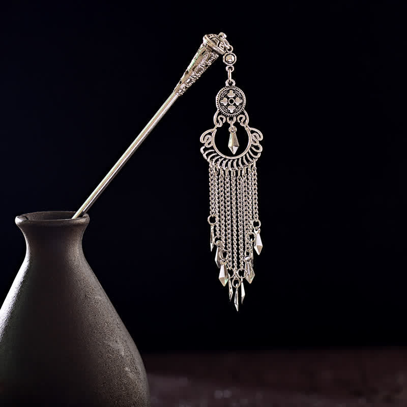 Kropla wody Konwalia Kwiaty Frędzle Pewność Spinka Do Włosów