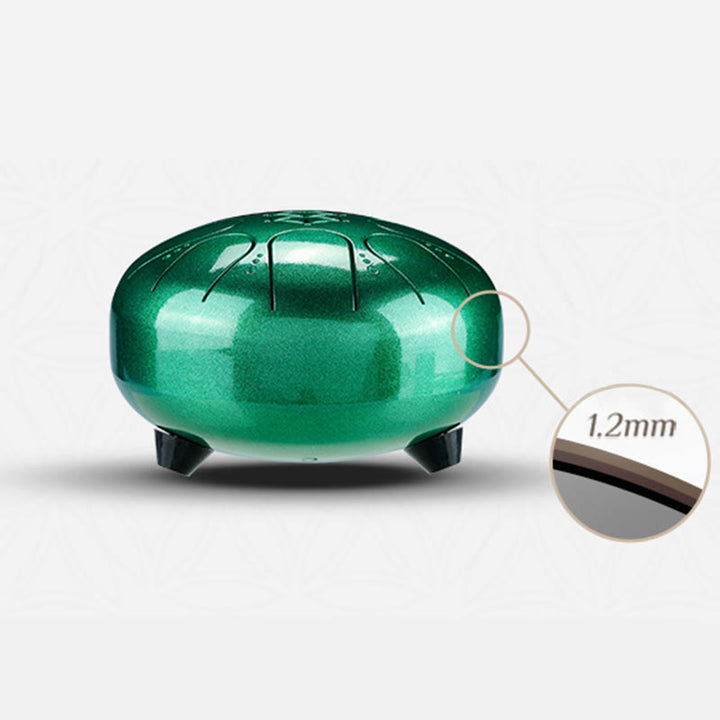 Buddha Stones , dźwięk uzdrawiający, medytacja, joga, zestaw perkusyjny, 8 nut, 5 cali, z torbą transportową