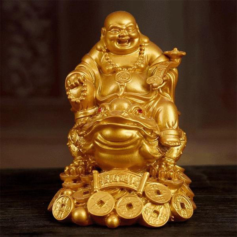 FengShui Maitreya Żaba Ozdoba Dekoracja