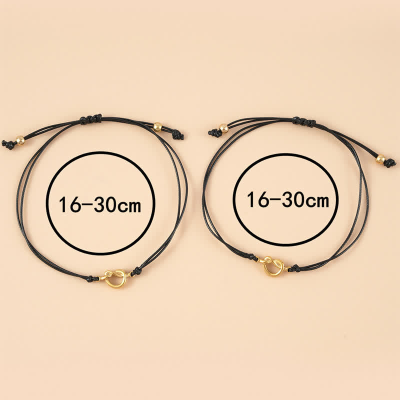 Bransoletka sznurkowa z prezentem dla najlepszego przyjaciela