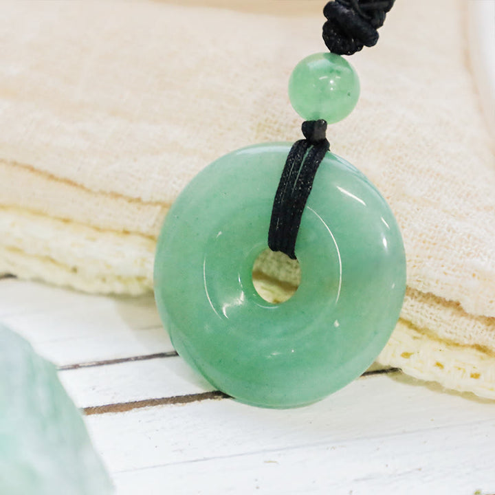 Wisiorek z Buddha Stones, szczęśliwa moneta, uzdrawiający kryształ, naszyjnik z kamieni szlachetnych