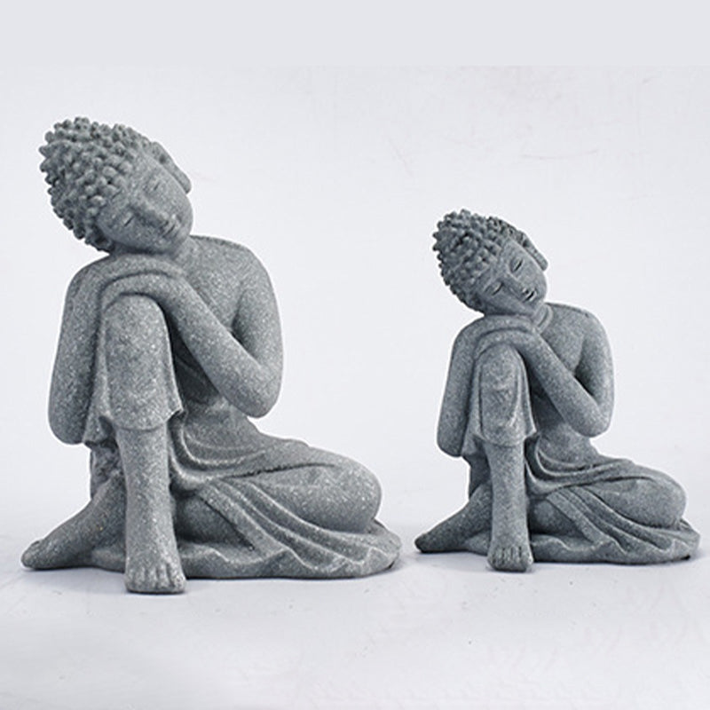 Buddha Stones Siedząca Medytacja Budda Błogosławieństwo Współczucie Dekoracja