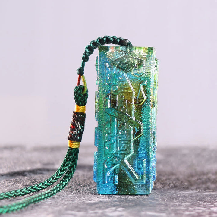 Feng Shui ręcznie robiony kryształowy element sztuki Liuli dekoracja domowego biura