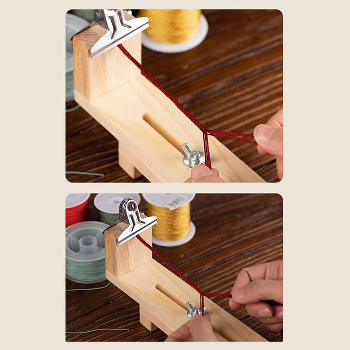 Buddha Stones 925 Srebro Sterling Tybetański Zakiram Bogini Bogactwa Szczęścia Bransoletka Sznurkowa