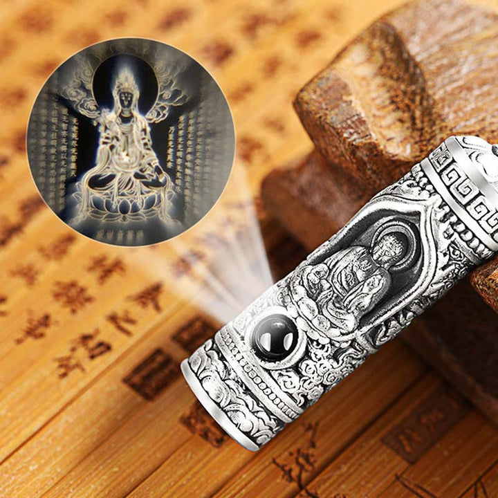 Chiński zodiak natalny budda projekcja naszyjnik dobrobyt wisiorek - image 1