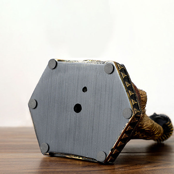 Buddha Stones, żywiczna statua Buddy Współczucia, dekoracja